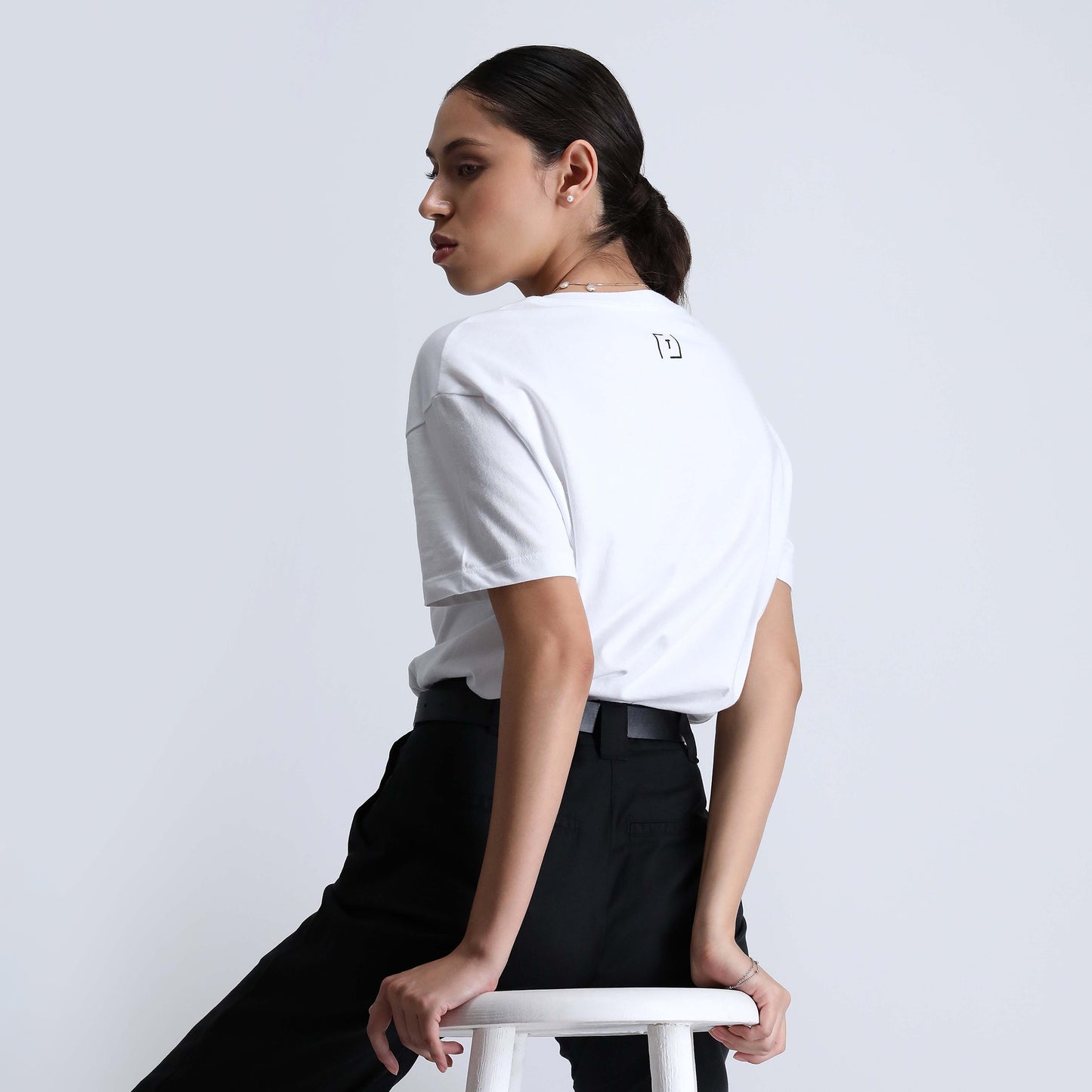 Playera Blanca Trust Basics